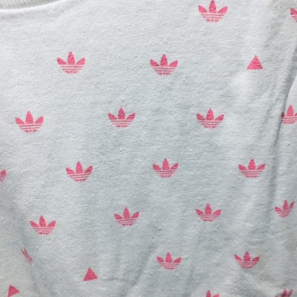 Adidas pink pattern tee - Picture 3 of 3
